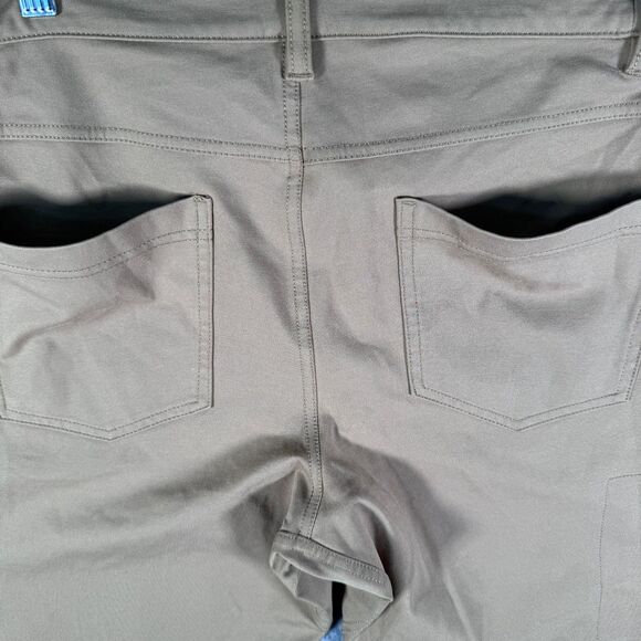 BYLT Premium Basics Everyday Jogger Pants Men 33 Measures 31x30 Brown Slim Fit - Picture 9 of 9